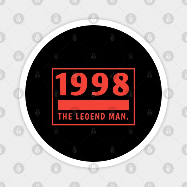 1998 birthday Magnet by BlackMeme94